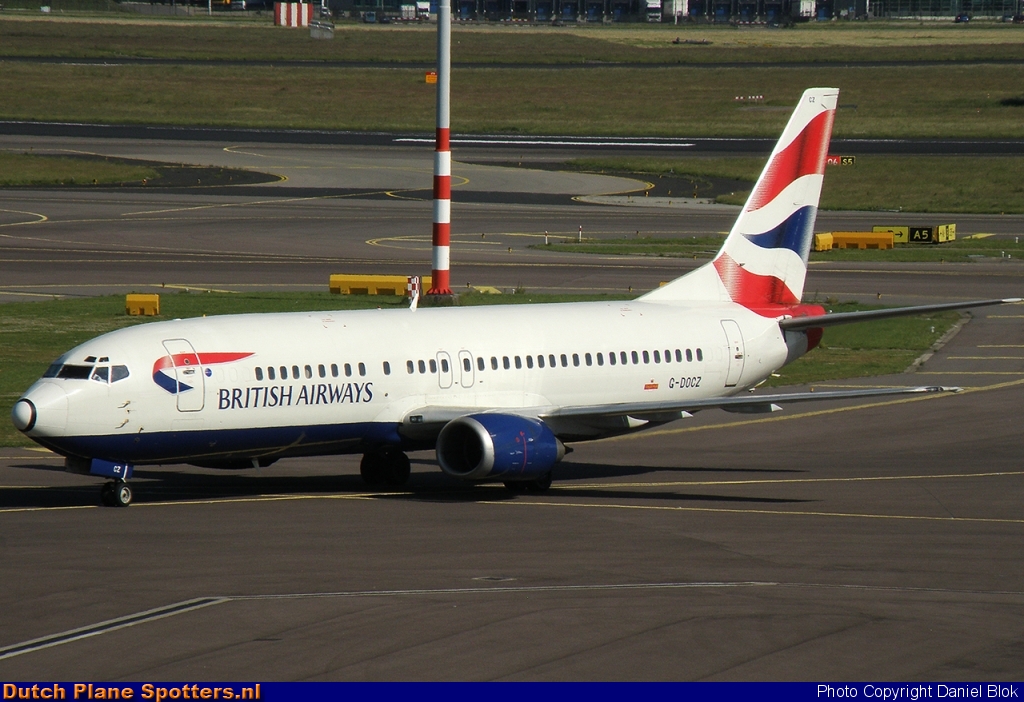 G-DOCZ Boeing 737-400 British Airways by Daniel Blok