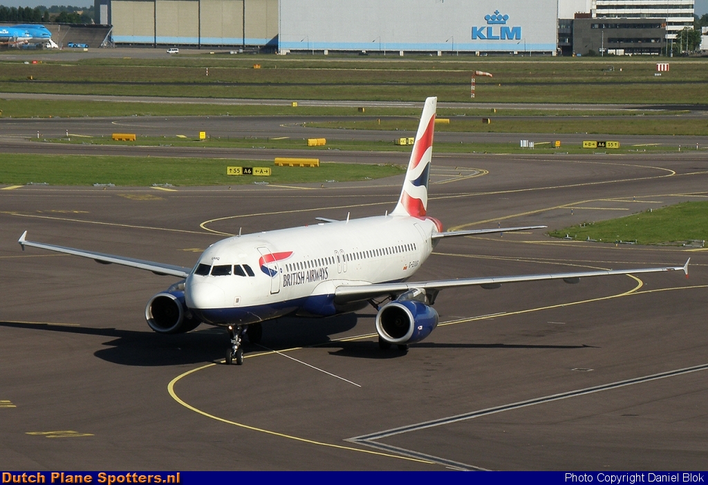 G-EUUG Airbus A320 British Airways by Daniel Blok