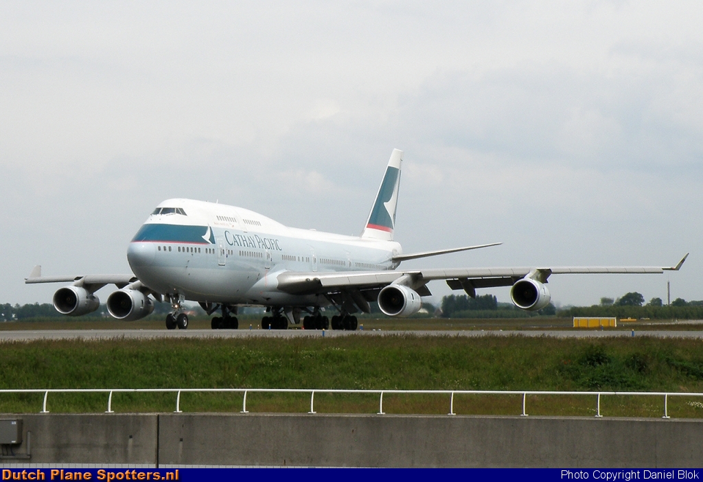 B-HOX Boeing 747-400 Cathay Pacific by Daniel Blok