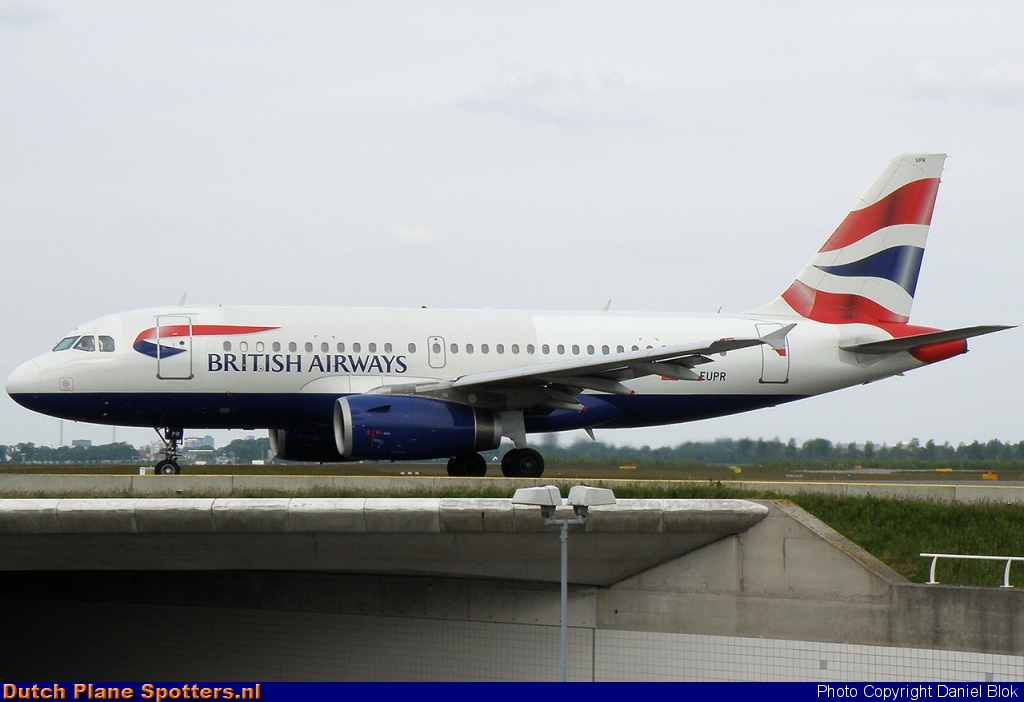 G-EUPR Airbus A319 British Airways by Daniel Blok