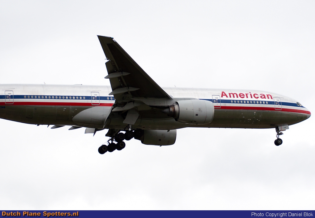 N783AN Boeing 777-200 American Airlines by Daniel Blok