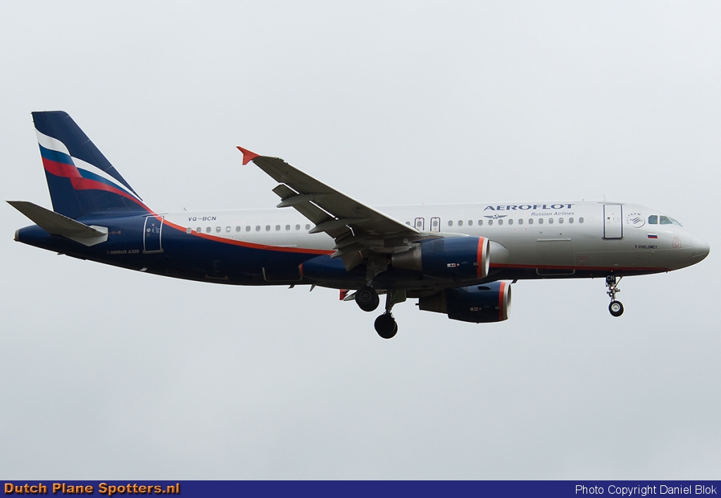 VQ-BCN Airbus A320 Aeroflot - Russian Airlines by Daniel Blok