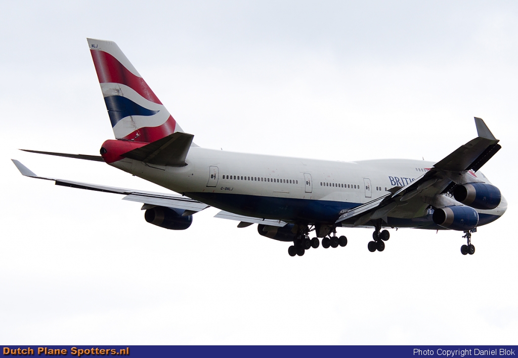 G-BNLJ Boeing 747-400 British Airways by Daniel Blok