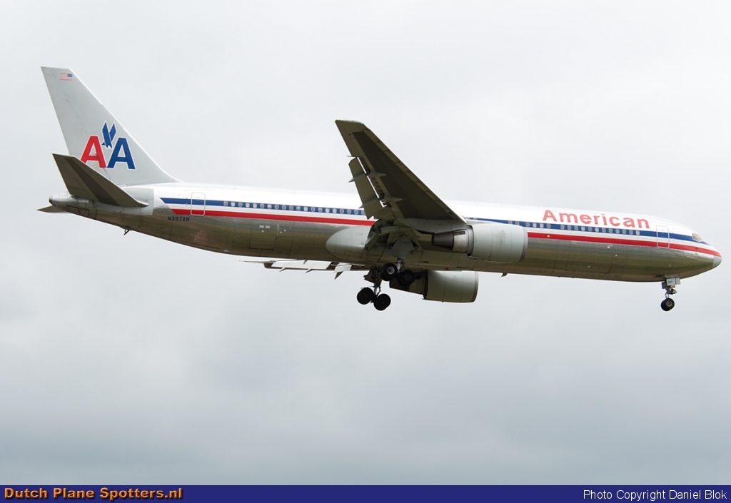 N397AN Boeing 767-300 American Airlines by Daniel Blok