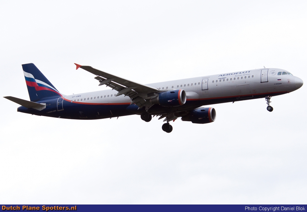 VP-BWN Airbus A321 Aeroflot - Russian Airlines by Daniel Blok