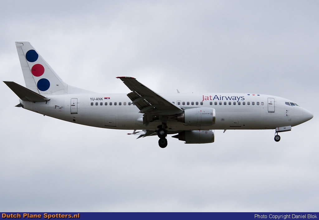 YU-ANK Boeing 737-300 JAT Airways by Daniel Blok