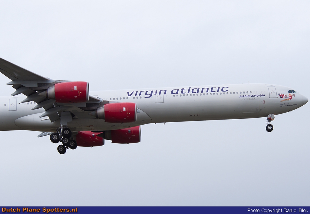 G-VWKD Airbus A340-600 Virgin Atlantic by Daniel Blok