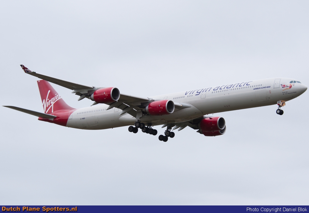 G-VWEB Airbus A340-600 Virgin Atlantic by Daniel Blok