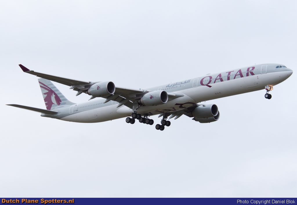 A7-AGB Airbus A340-600 Qatar Airways by Daniel Blok