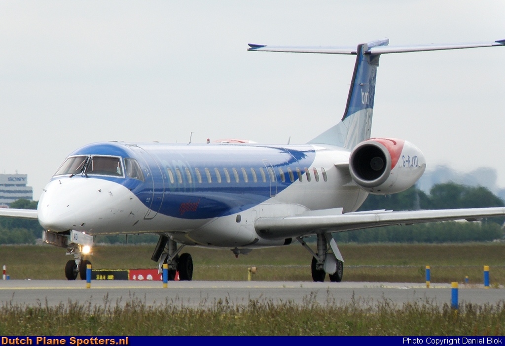 G-RJXD Embraer 145 bmi Regional by Daniel Blok