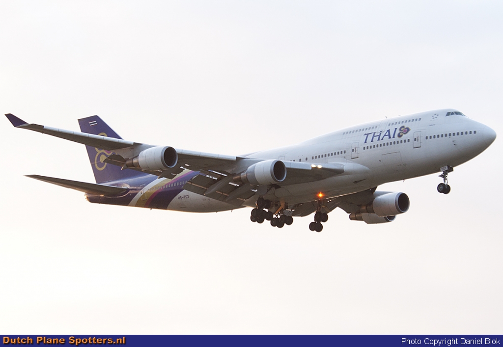 HS-TGT Boeing 747-400 Thai Airways International by Daniel Blok