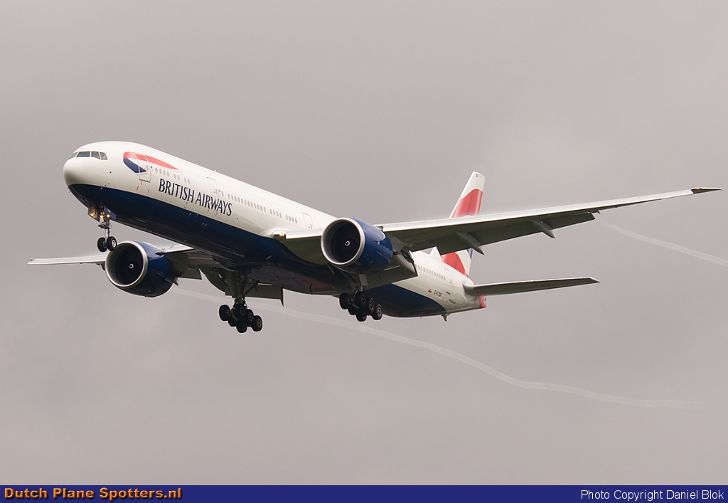 G-STBF Boeing 777-300 British Airways by Daniel Blok
