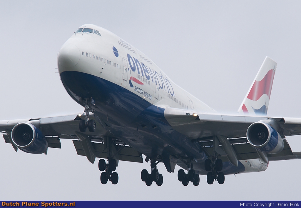 G-CIVZ Boeing 747-400 British Airways by Daniel Blok