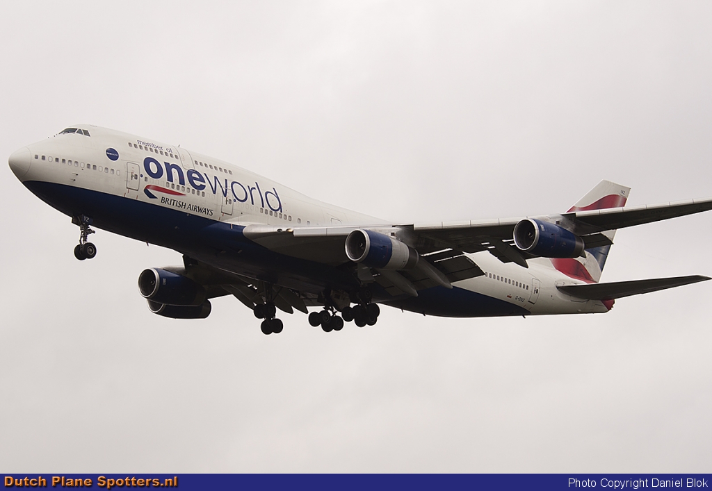 G-CIVZ Boeing 747-400 British Airways by Daniel Blok