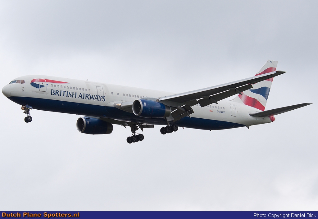 G-BNWO Boeing 767-300 British Airways by Daniel Blok