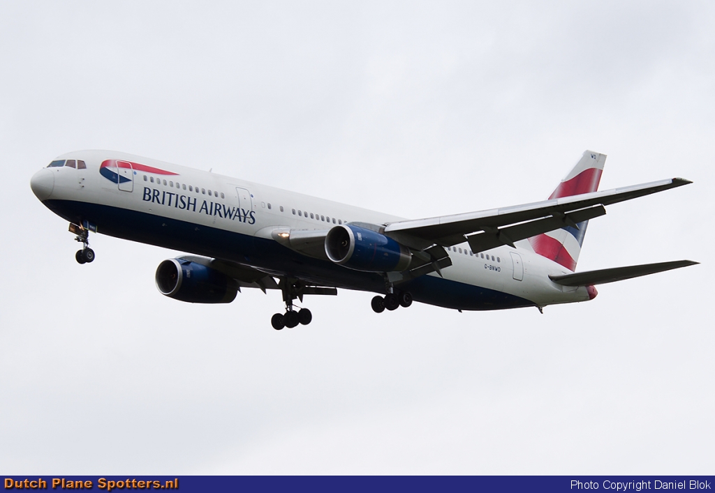 G-BNWO Boeing 767-300 British Airways by Daniel Blok