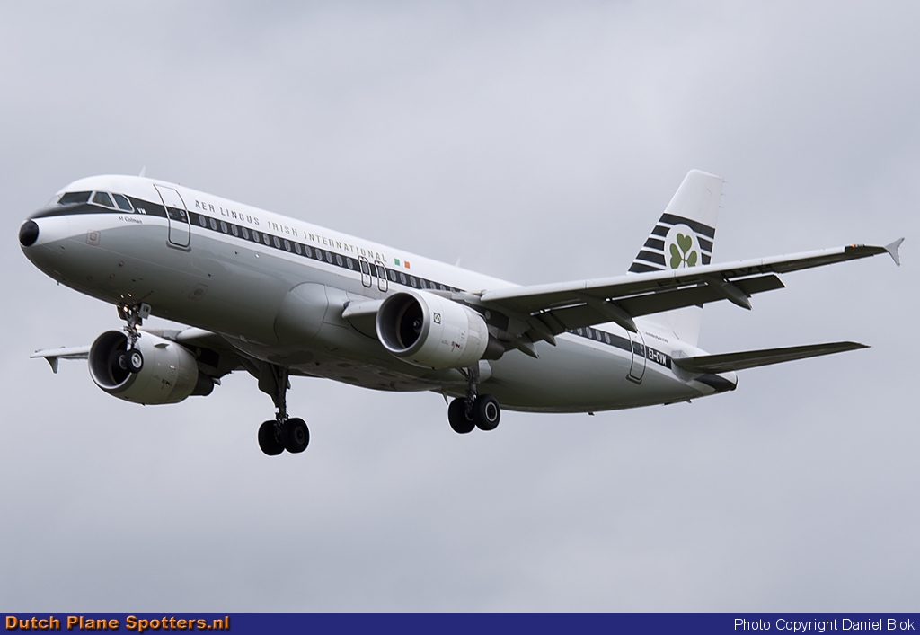 EI-DVM Airbus A320 Aer Lingus by Daniel Blok