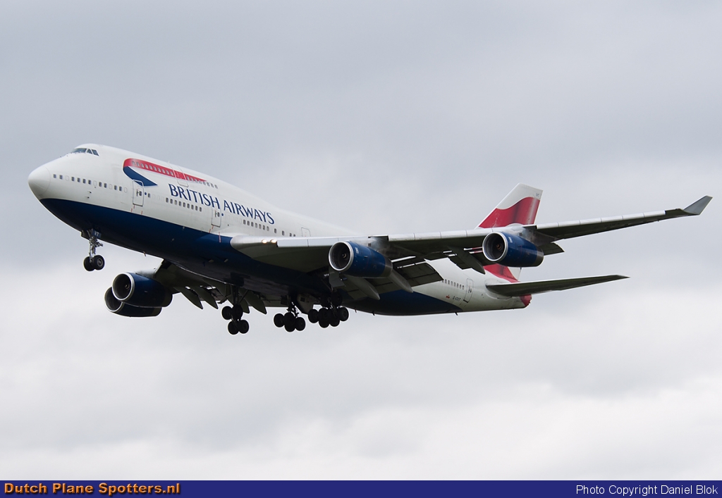 G-CIVT Boeing 747-400 British Airways by Daniel Blok