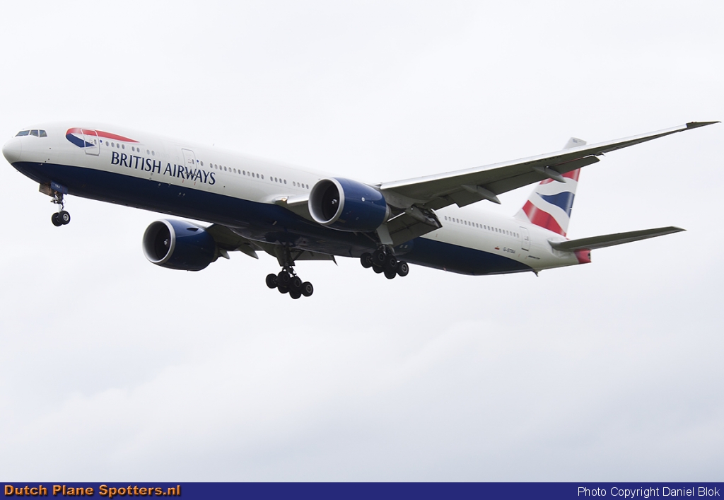 G-STBA Boeing 777-300 British Airways by Daniel Blok