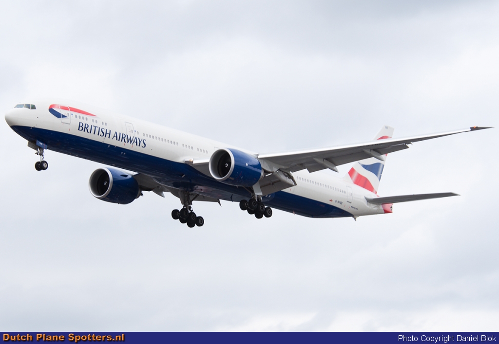 G-STBE Boeing 777-300 British Airways by Daniel Blok