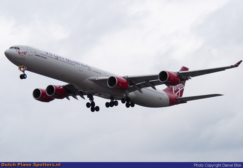 G-VRED Airbus A340-600 Virgin Atlantic by Daniel Blok