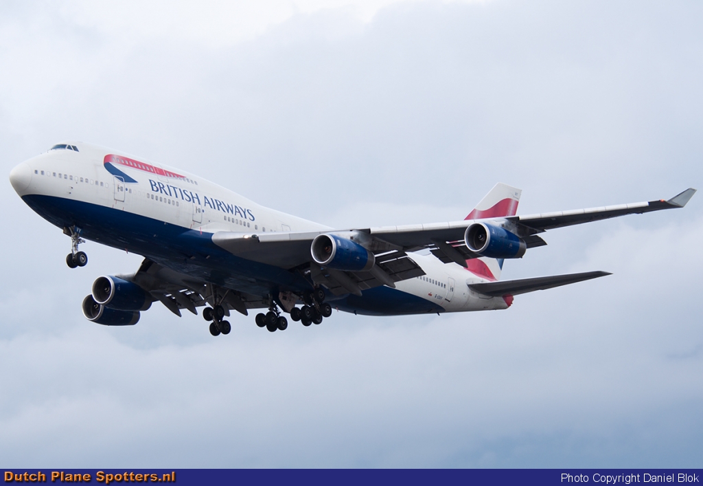 G-CIVY Boeing 747-400 British Airways by Daniel Blok
