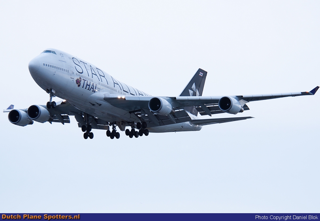 HS-TGW Boeing 747-400 Thai Airways International by Daniel Blok