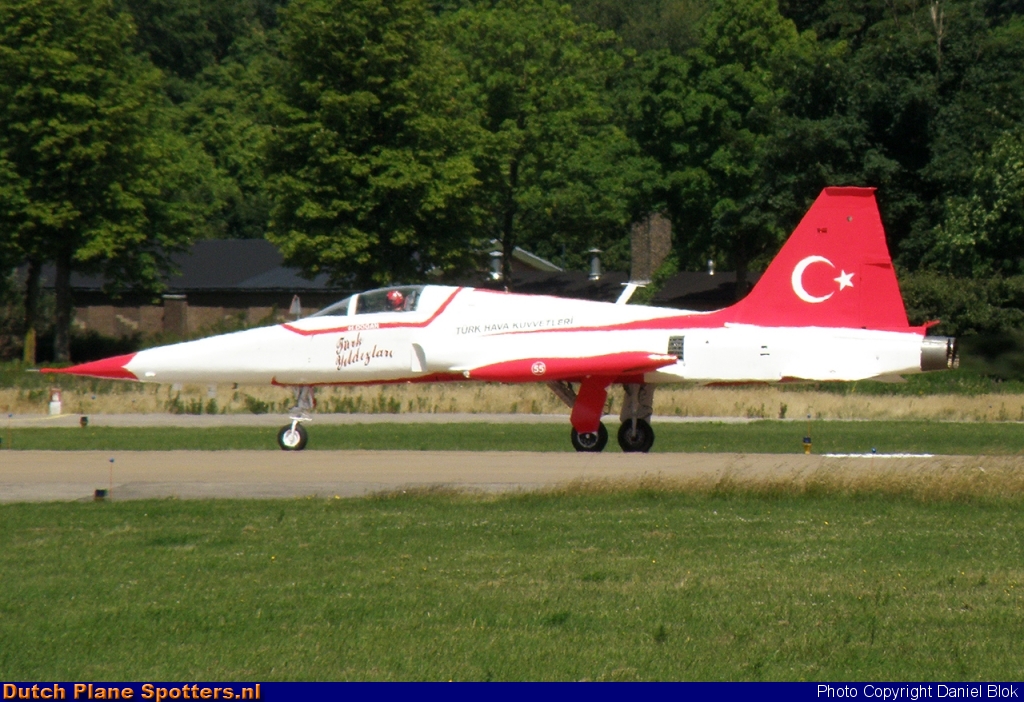 70-3055 Northrop NF-5B Freedom Fighter MIL - Turkish Air Force (Turkish Stars) by Daniel Blok