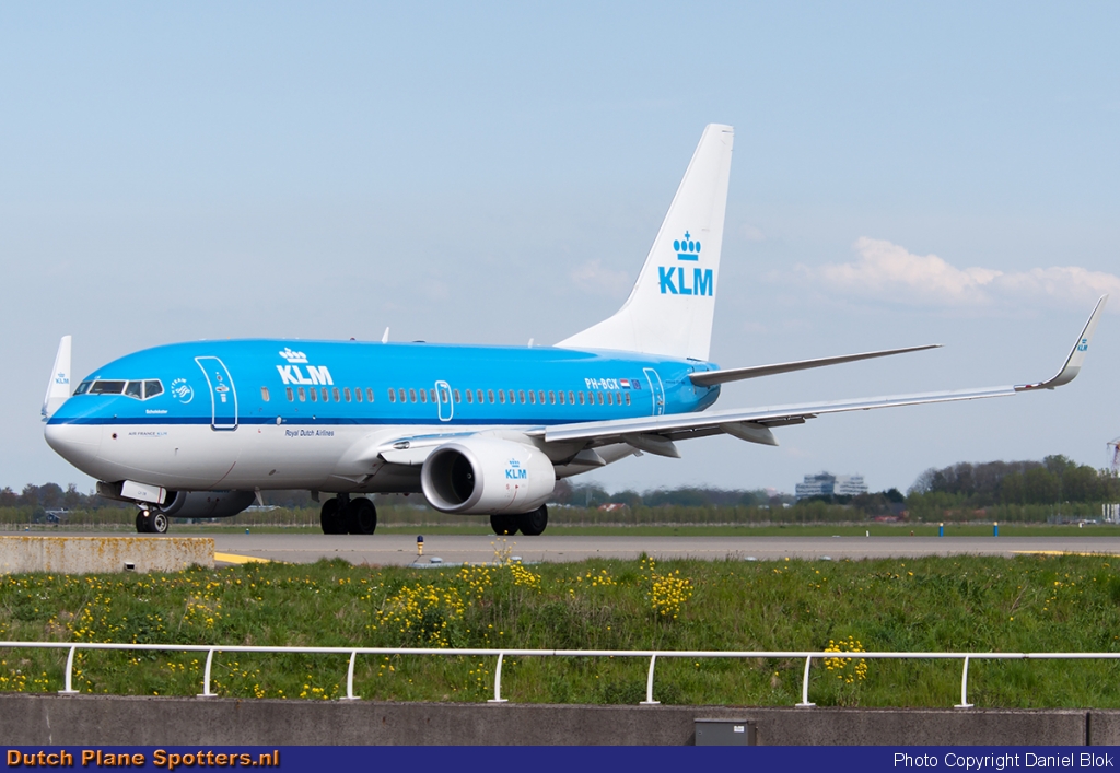 PH-BGX Boeing 737-700 KLM Royal Dutch Airlines by Daniel Blok