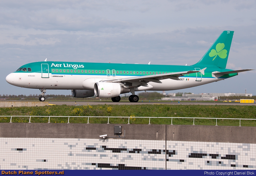 EI-DET Airbus A320 Aer Lingus by Daniel Blok