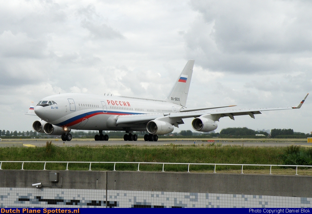 RA-96016 Ilyushin Il-96 Rossiya State Transport by Daniel Blok