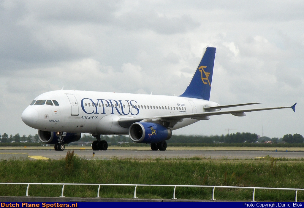 5B-DBO Airbus A319 Cyprus Airways by Daniel Blok