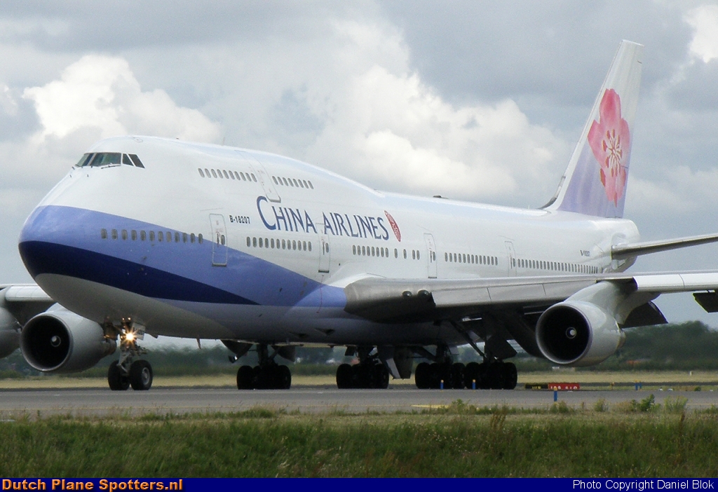 B-18207 Boeing 747-400 China Airlines by Daniel Blok