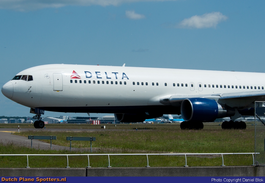 N178DN Boeing 767-300 Delta Airlines by Daniel Blok