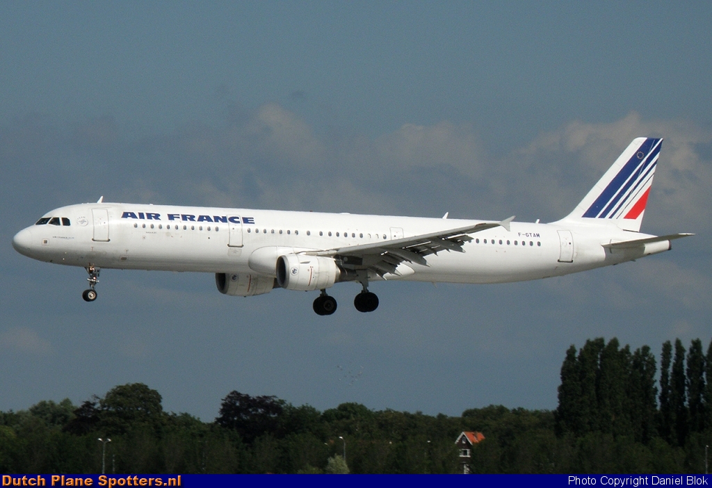 F-GTAM Airbus A321 Air France by Daniel Blok
