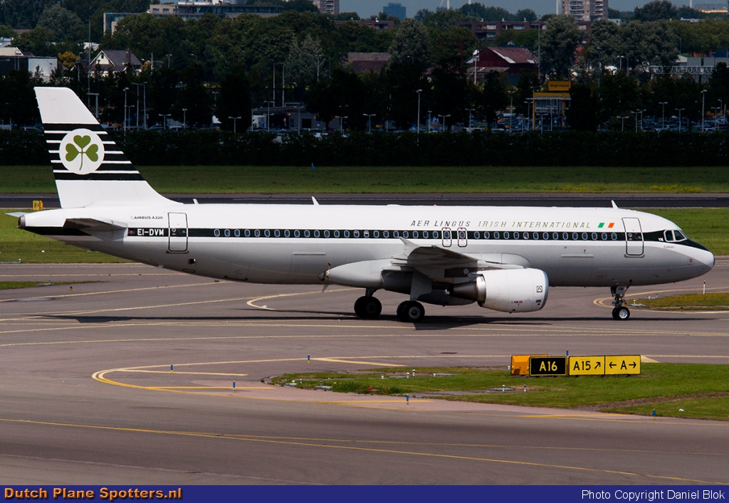 EI-DVM Airbus A320 Aer Lingus by Daniel Blok