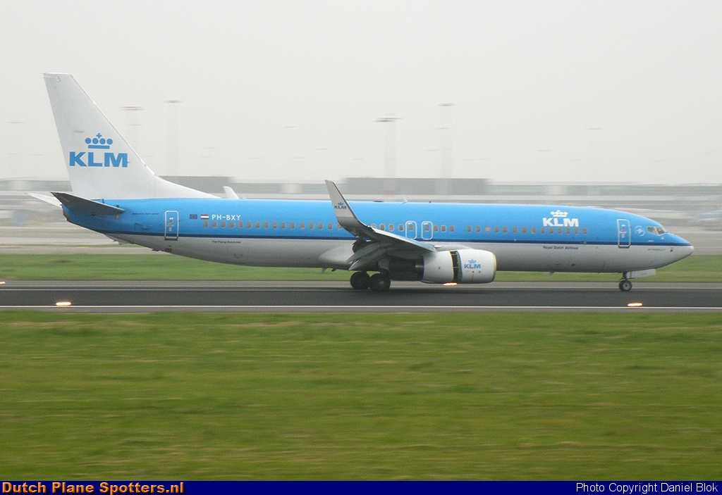 PH-BXY Boeing 737-800 KLM Royal Dutch Airlines by Daniel Blok
