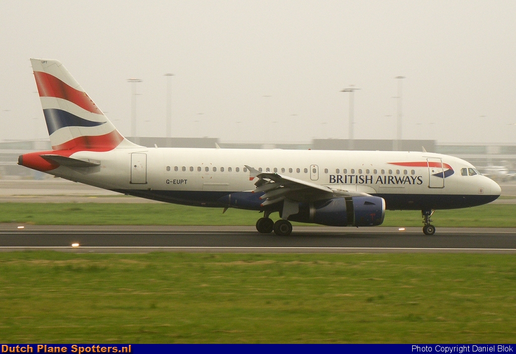 G-EUPT Airbus A319 British Airways by Daniel Blok