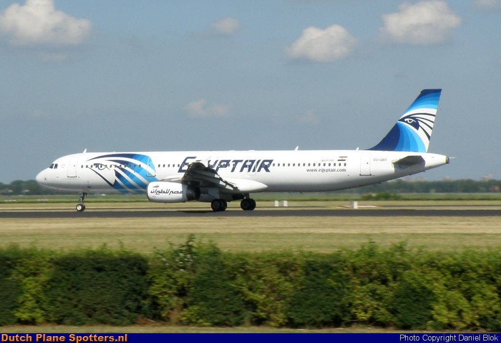 SU-GBT Airbus A321 Egypt Air by Daniel Blok