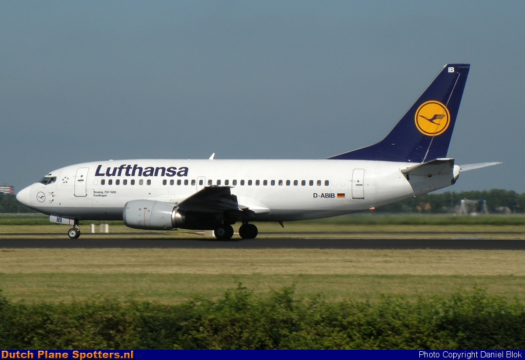 D-ABIB Boeing 737-500 Lufthansa by Daniel Blok
