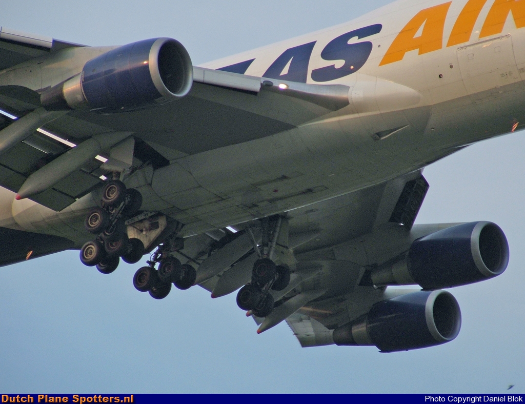  Boeing 747-400 Atlas Air by Daniel Blok