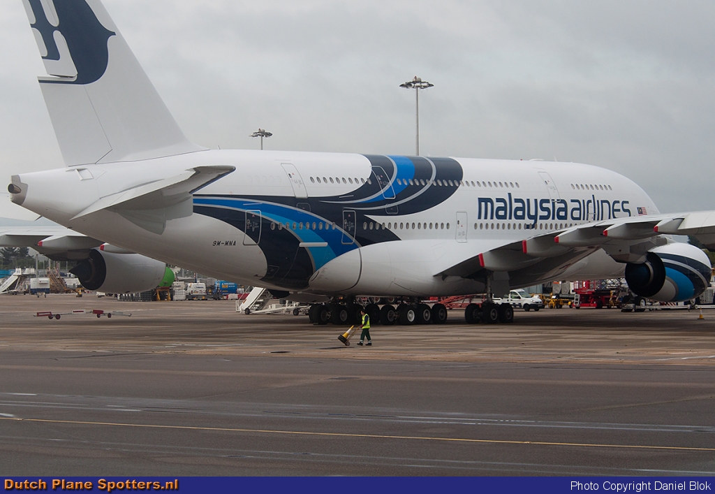9M-MNA Airbus A380-800 Malaysia Airlines by Daniel Blok