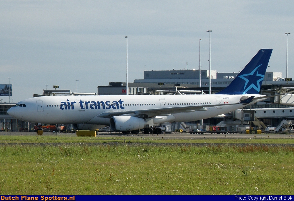 C-GPTS Airbus A330-200 Air Transat by Daniel Blok