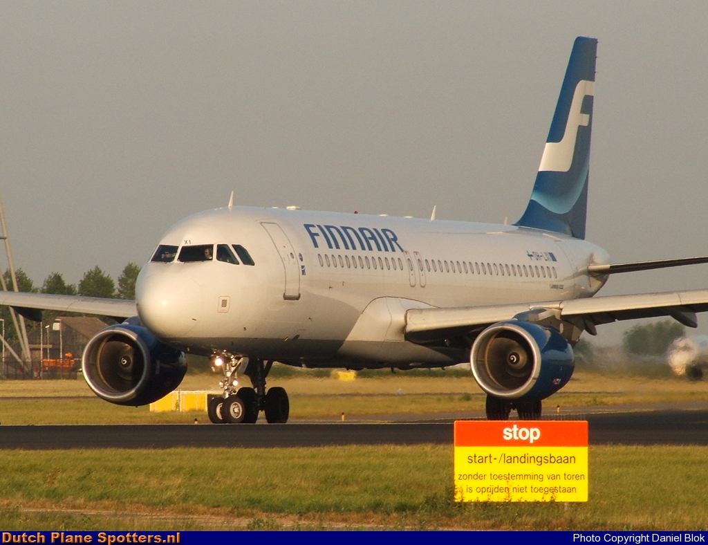 OH-LXI Airbus A320 Finnair by Daniel Blok