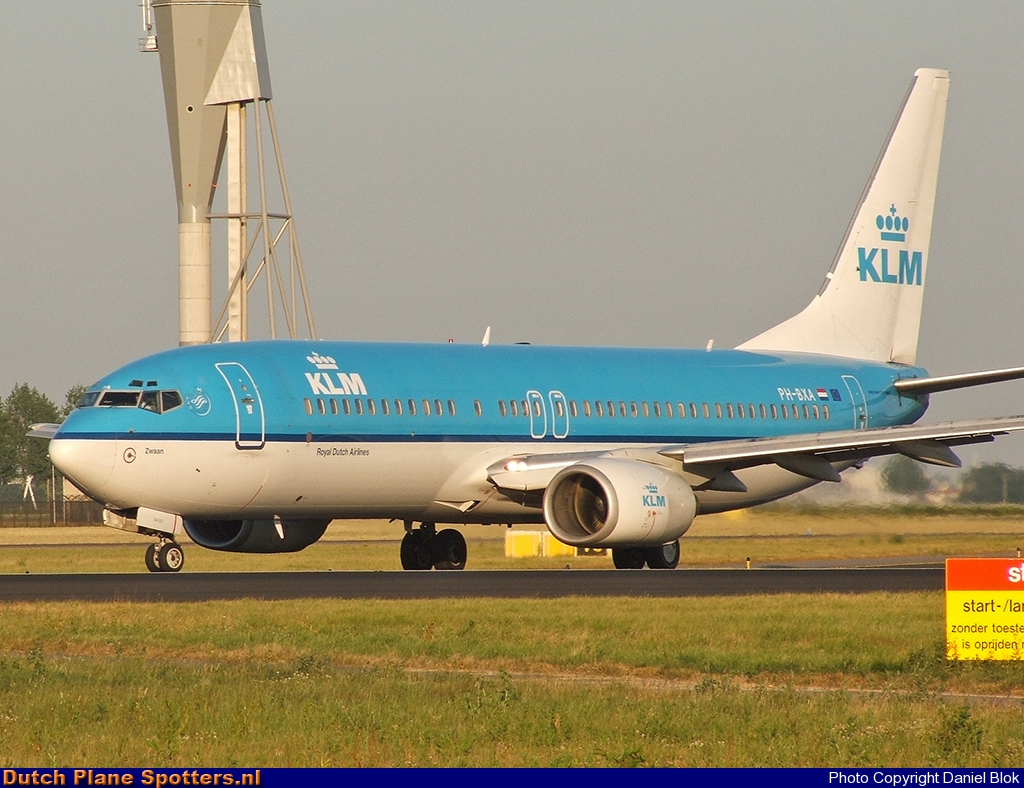 PH-BXA Boeing 737-800 KLM Royal Dutch Airlines by Daniel Blok