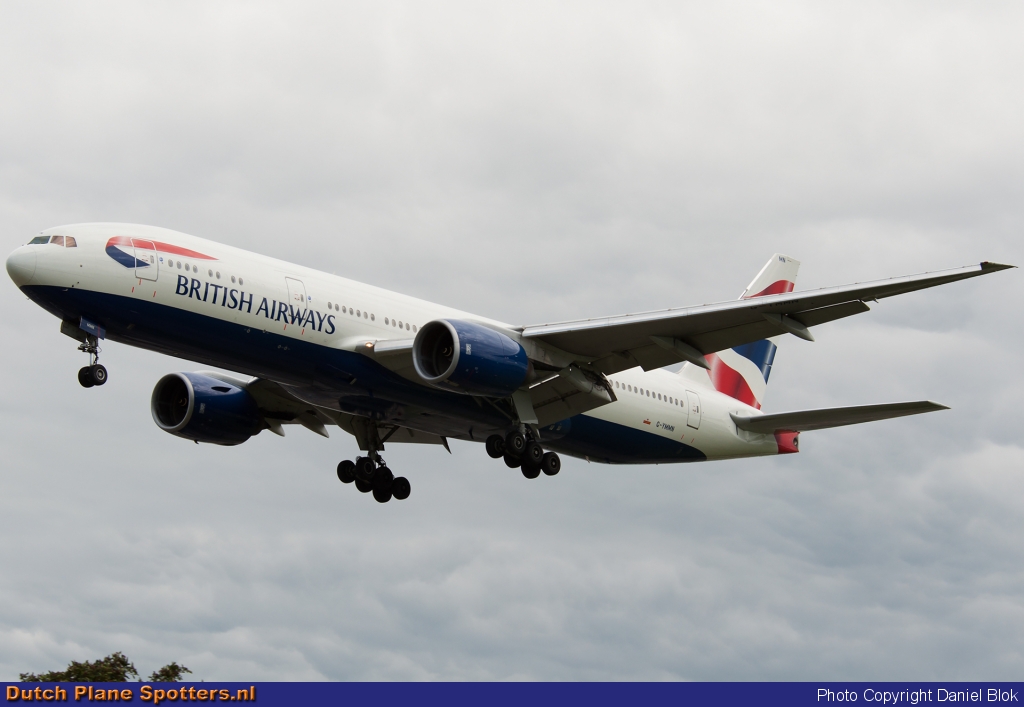 G-YMMN Boeing 777-200 British Airways by Daniel Blok