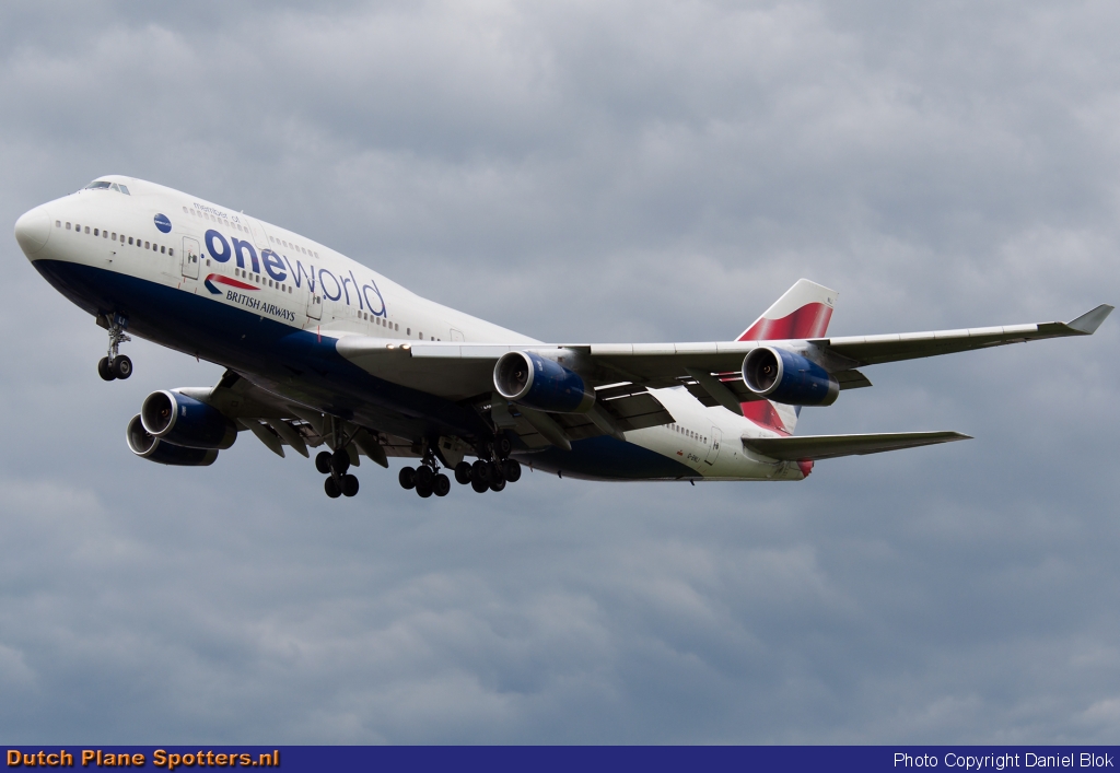 G-BNLI Boeing 747-400 British Airways by Daniel Blok