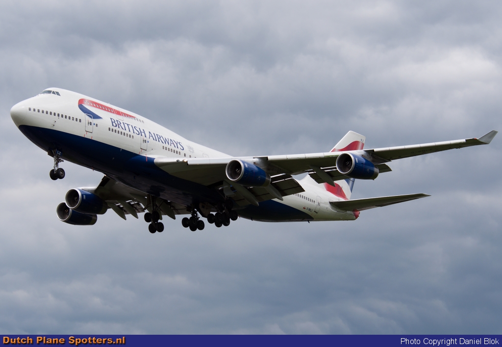 G-BNLZ Boeing 747-400 British Airways by Daniel Blok