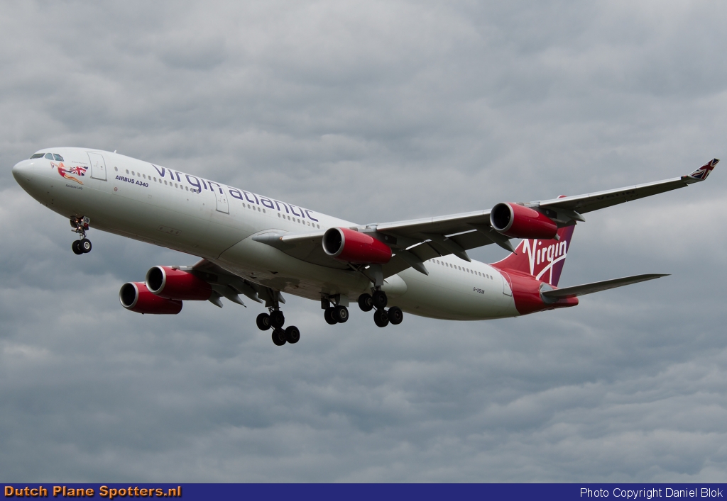 G-VSUN Airbus A340-300 Virgin Atlantic by Daniel Blok
