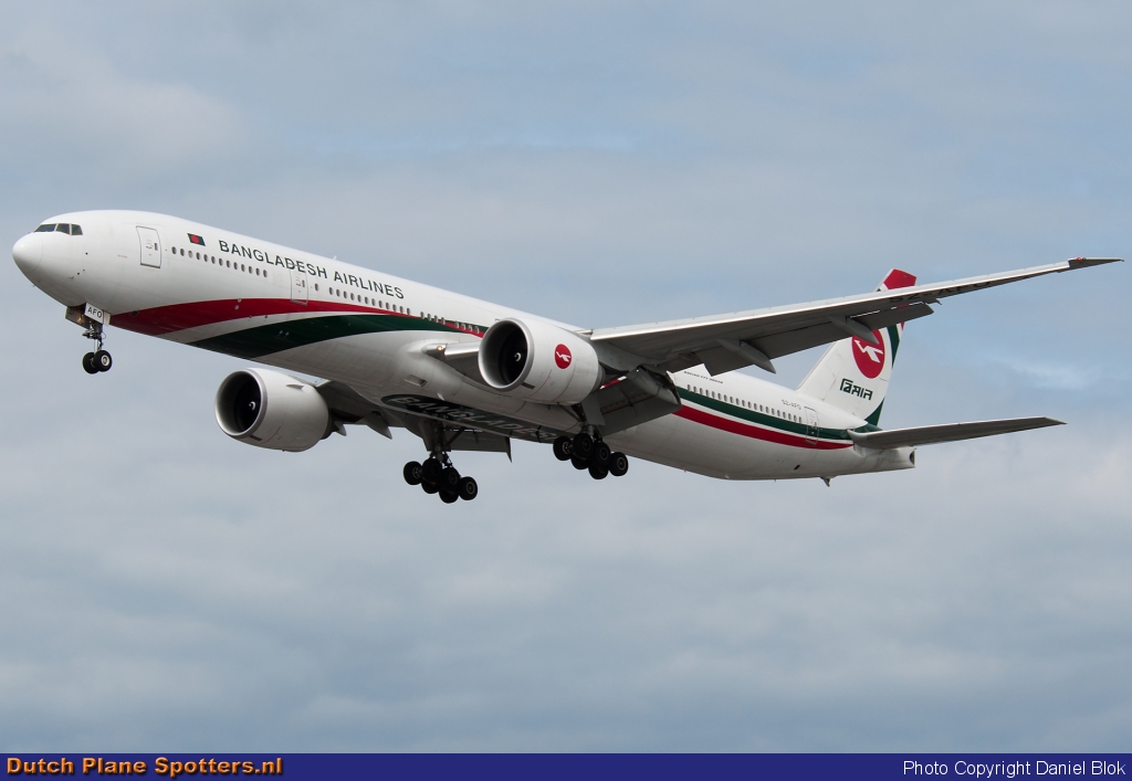S2-AFO Boeing 777-300 Biman Bangladesh Airlines by Daniel Blok